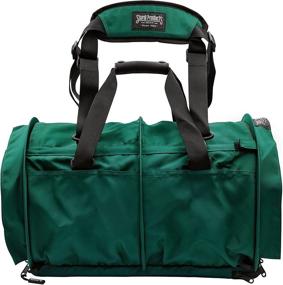 img 1 attached to 🐾 X-Large Evergreen Double Sided Divided Pet Carrier by Sturdi Products