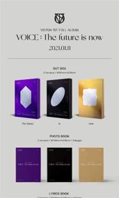img 4 attached to Victon Voice Version Purple PhotoBook PhotoCard