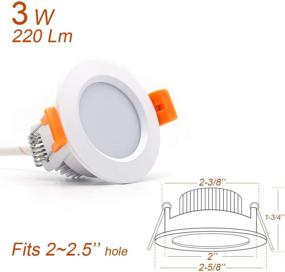 img 3 attached to Enhance Your Space with the Dimmable Recessed Lighting Retrofit Downlight