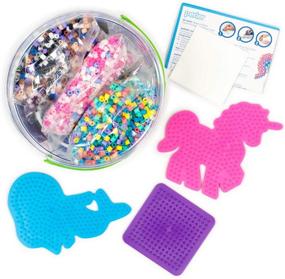 img 2 attached to 🧙 Enhance Your Crafting Magic with Perler PER8042963 Mystical Creatures Fuse Bead Kit: 8505pc, 13 Patterns, Multicolor Delights!