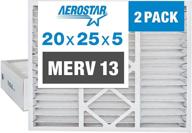 🌬️ aerostar 20x25x5 honeywell merv air filter replacement logo