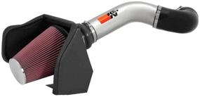 img 4 attached to 🔥 K&N Cold Air Intake Kit: High Performance, Increased Horsepower: Compatible with 1999-2004 Chevy/GMC (Silverado 1500, Sierra 1500) 4.8L and 5.3L V8, Model 77-3021KP
