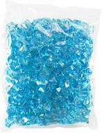 💎 500g simuer acrylic ice rock cubes jewels gems, faux diamond crystals treasure gems fake crushed ice rocks for table decorations, vase fillers, fishbowl beads - perfect wedding or birthday gift logo