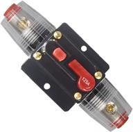 🔌 wohhom 125a audio circuit breaker & fuse holder for car stereo & inverter, manual reset, 12v-24v dc protection logo