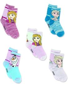 img 4 attached to Набор носков для маленьких девочек Disney Frozen Multi Pack - улучшенный для SEO