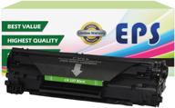 🖨️ high-quality eps compatible toner cartridges replacement for cartridge 137 crg 137 - compatible with printer model mf216n mf227dw f229dw black logo