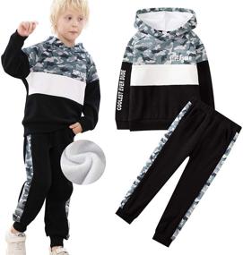 img 4 attached to 👕 Jobakids Boys' Cotton Black Clothing Pieces