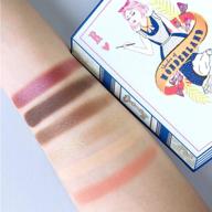 wonderland blush and eyeshadow palette: pigmented shimmer matte shades with moisturizing jojoba oil - vegan, cruelty-free, & skin-friendly design logo