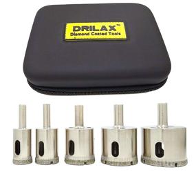 img 4 attached to 💎 Diamond Drill Bit Set by DrilaxTM