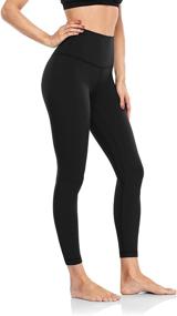 img 2 attached to 🩴 HeyNuts High Waisted Yoga Pants Active Ankle Legging-25'' for Women: Hawthorn Athletic Essential 7/8 Legging