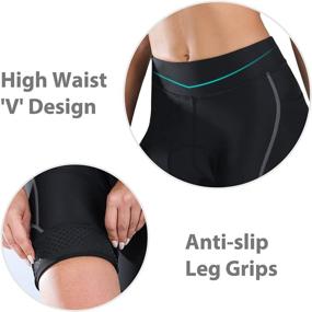 img 1 attached to 🚴 BALEAF Women's Bike Shorts: 4D Padded, Pockets, Wide Waistband, UPF50+