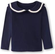 👚 contikids girls' peter collar blouse - trendy clothing for girls logo