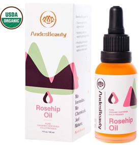 img 3 attached to AndesBeauty USDA Organic Rosehip Oil: 100% Pure & Unrefined - Effective for Scars and Anti-aging - Ideal Moisturizer for Face, Hair, Nails & Body - 1fl oz