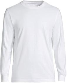img 3 attached to 👕 White Super T Sleeve by Lands End