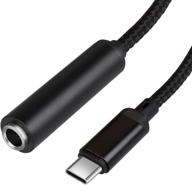 🎧 адаптер звука usb type c на 1/4 дюймовую аудиовходную розетку - аудиоадаптер trs 6.35 мм для usb c на 1/8 дюймовую стереоплаговую аудиорозетку (3 фута/1 метр) для усилителей, микшеров, домашних кинотеатров, наушников логотип