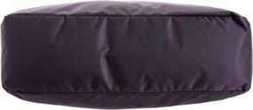 img 2 attached to LeSportsac Sophisticated Large Black Satin Women's Handbags & Wallets