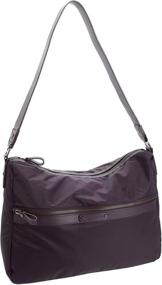 img 4 attached to LeSportsac Sophisticated Large Black Satin Women's Handbags & Wallets