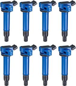 img 4 attached to 🔌 ENA Set of 8 Ignition Coil Pack Compatible with Toyota Lexus 4Runner Tundra Land Cruiser Sequoia GS430 GX470 LS430 LX470 LX570 SC430 - 4.3L 4.7L 5.7L V8 Replacement - C1173 UF230 UF493