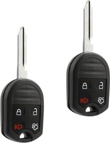 img 2 attached to Ford Lincoln Mercury Mazda Car Key Fob Keyless Entry Remote (CWTWB1U793 4-btn) - Guaranteed to Program