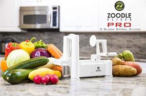 img 3 attached to Оригинальная овощерезка Zoodle Slicer Spiralizer