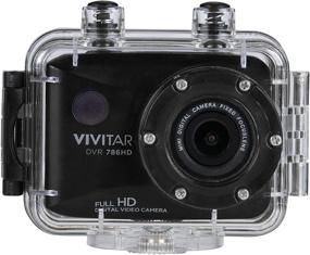 img 4 attached to Capture the Action with the Vivitar DVR786HD-BLK Full HD Action Camera!