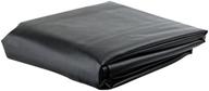 🎱 han's delta black 7' leatherette pool table cover - heavy duty cover for 7 foot billiard table logo