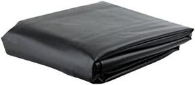 img 4 attached to 🎱 Han's Delta Black 7' Leatherette Pool Table Cover - Heavy Duty Cover for 7 Foot Billiard Table