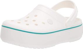 img 4 attached to 👠 Crocs Unisex Crocband Platform Clog - Elevated Platform Shoes for Men and Women