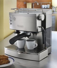 img 1 attached to ☕ De'Longhi EC702: High-Performance 15 Bar Pump Espresso Maker in Sleek Metal Design