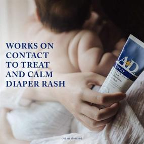 img 2 attached to 👶 A+D Zinc Oxide Diaper Rash Treatment Cream: Gentle Baby Skin Care Cream with 10% Zinc Oxide - 1.5 Ounce Tube (Packaging May Vary)
