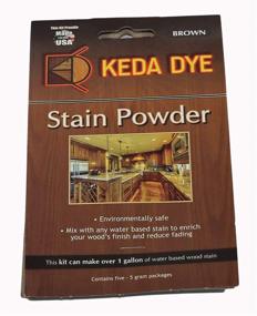 img 4 attached to Keda Golden Brown Wood Dye