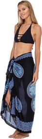 img 2 attached to 👙 SHU SHI Women's Swimsuit with Coconut Flower Print - Stylish Swimwear in Swimsuits & Cover Ups