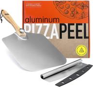 ouii aluminum pizza peel - premium metal pizza paddle for enhanced seo logo