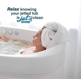 img 3 attached to Clean and Shine with Team Shine JetShine Jet Tub Cleaner - The Ultimate Jetted Tub Cleaner for Bathtubs, Whirlpools, and Jacuzzis! Septic Safe, 16 Ounces, 5 Cleanings per Bottle