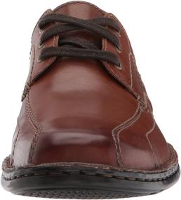 img 3 attached to Classy and Comfortable: Clarks Northam Brown Leather Medium Shoes