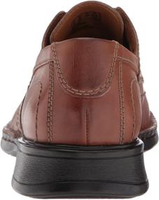 img 2 attached to Classy and Comfortable: Clarks Northam Brown Leather Medium Shoes