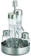 tablecraft 5 piece vinegar bottle 9 ounce logo