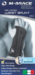 img 2 attached to 🤲 M Brace AIR V 136RR Splint Regular: Enhance Comfort and Support for Optimal Recovery