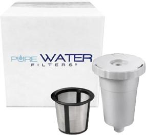 img 2 attached to Enhance Your Coffee Experience with PureWater Filters My Cup Replacement Coffee Filter Capsule Set - Compatible with Single Serve Brewer Models B30 B31 B40 B50 B60 B70