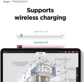 img 3 attached to Классический пенал Elago, совместимый с Apple Pencil 2-го поколения, обложка