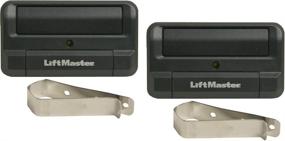 img 1 attached to 🔒 LiftMaster 811LM Remote Control with Security+ 2.0 Technology - Pack of 2