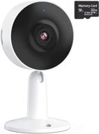 🏠 arenti in1 indoor home security camera: 1080p full hd, 2.4g wifi, night vision, 32gb sd card, two way audio, motion & sound detection, works with alexa & google assistant logo