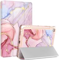 📱 premium marble case for samsung galaxy tab a7 10.4 inch - compatible with model sm-t500 t505 t507 logo