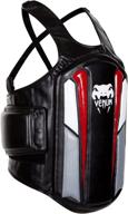 🥋 venum elite body protector: ultimate defense in black/ice/red логотип