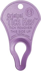 img 4 attached to Efficient Tick Removal: The Original Tick Key - Portable & Safe Tick Removal Device (Magenta)