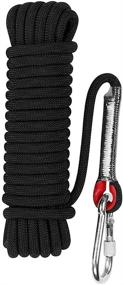 img 4 attached to 🧗 10mm Static Outdoor Rock Climbing Rope for Fire Escape Safety Rappelling