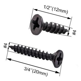 img 2 attached to Smseace Tapping Screws Drywall 20Mm 100P