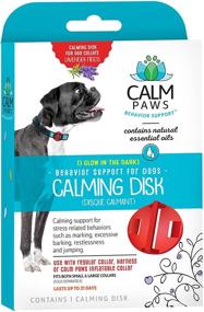 img 1 attached to 🐾 Unlock Tranquility with Calm Paws Calming Disk: A Stress-Free Solution