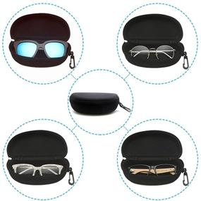 img 2 attached to 🕶️ Waterproof Zipper Large Sunglasses with Eyeglasses