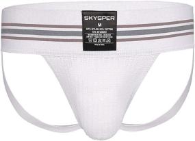 img 1 attached to Спортивное белье для мужчин SKYSPER Supporter Athletic Underwear S JOCK04 для активных.